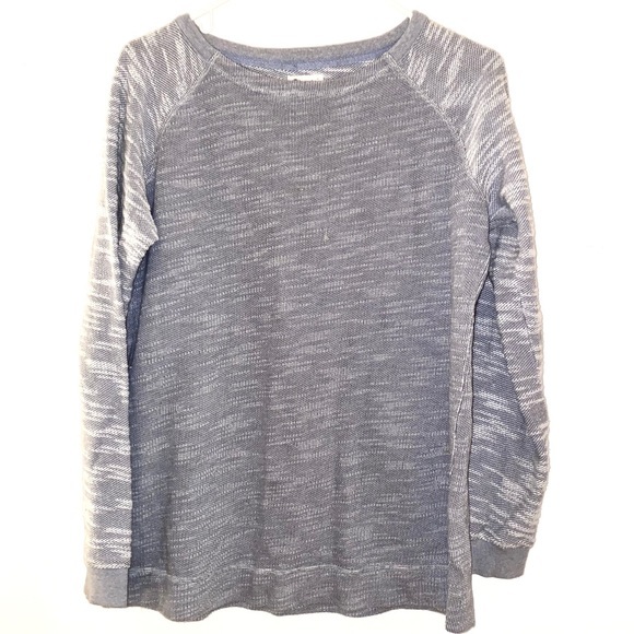 Champion M vintage gray heather knit top crew neck - Picture 1 of 3